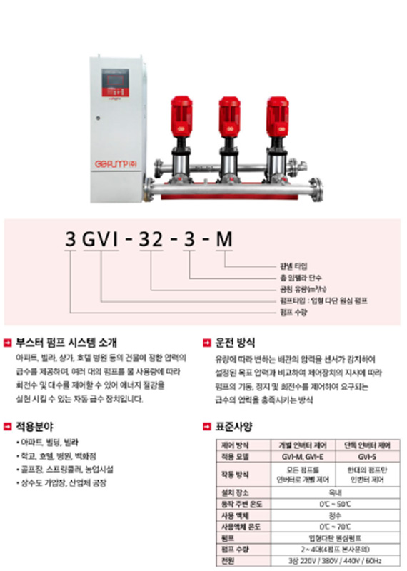 부스터펌프시스템